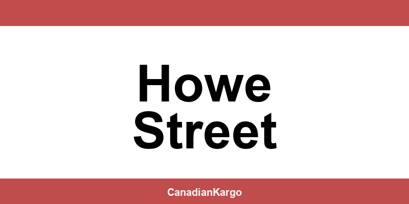 Contact DHL Express Howe Street - Find service point locations